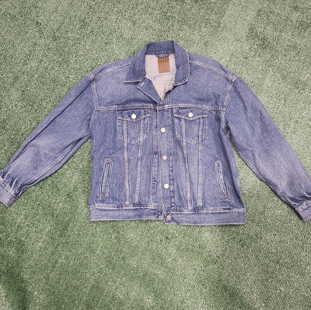 Mens Gap Blue Denim Jacket